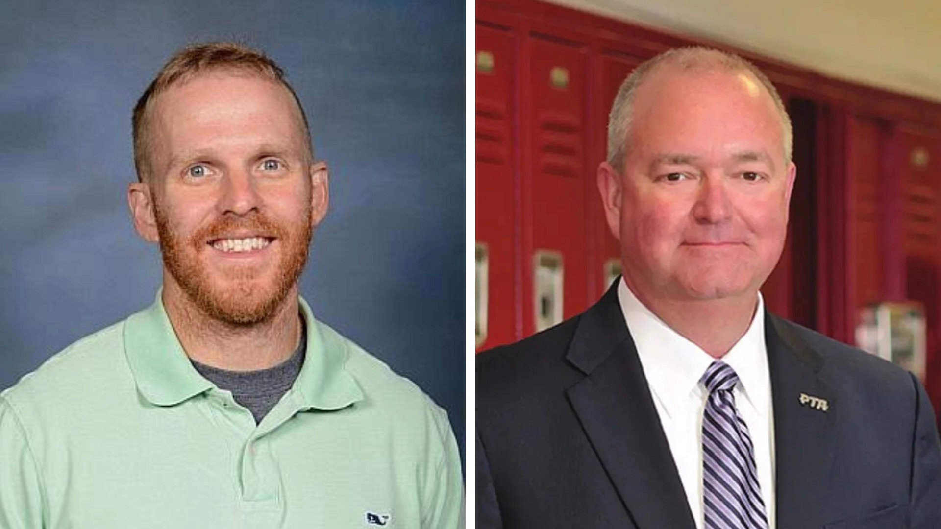 Area 20 school board candidates Robert Giles (left) and Chuck Saylors (right)