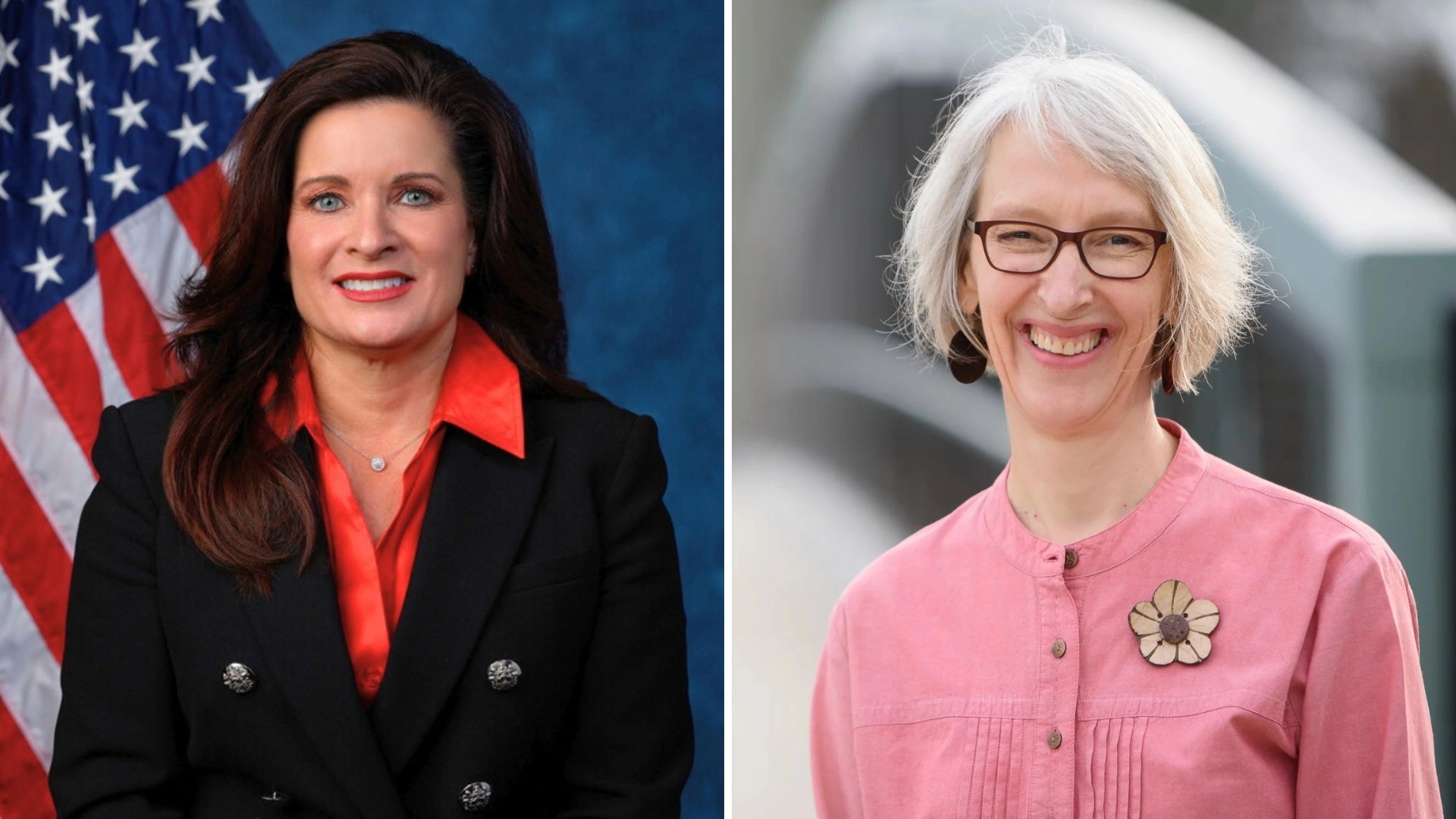 South Carolina District 3 U.S. House of Representatives candidates Sheri Biggs (left) and Eunice Lehmacher (right)
